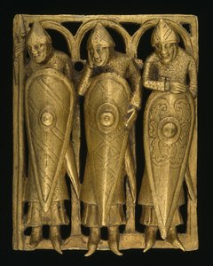 معبد بيكس، c.1140-50 (سبيكة النحاس المذهبة) بواسطة مدرسة اللغة الإنجليزية
