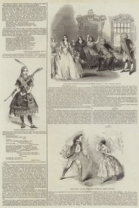 The Theatres (engraving) بواسطة مدرسة اللغة الإنجليزية