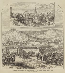 الحرب في اسبانيا (نقش) بواسطة مدرسة اللغة الإنجليزية