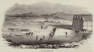 The Wenham Ice Lake (engraving) بواسطة مدرسة اللغة الإنجليزية