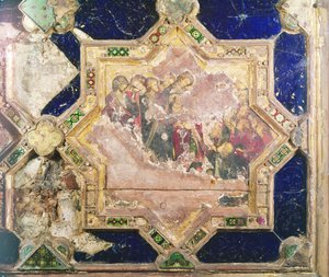 The Westminster Retable، c.1270 (التفاصيل) بواسطة مدرسة اللغة الإنجليزية