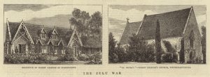 The Zulu War (engraving) بواسطة مدرسة اللغة الإنجليزية