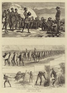 The Zulu War (engraving) بواسطة مدرسة اللغة الإنجليزية