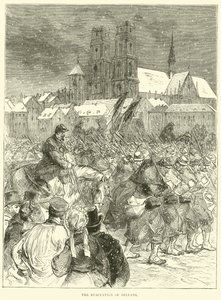 إخلاء أورليانز ، ديسمبر 1870 بواسطة مدرسة اللغة الإنجليزية