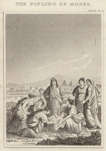 العثور على موسى بواسطة مدرسة اللغة الإنجليزية