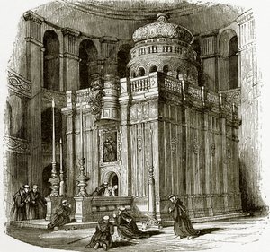 القبر المقدس بواسطة مدرسة اللغة الإنجليزية