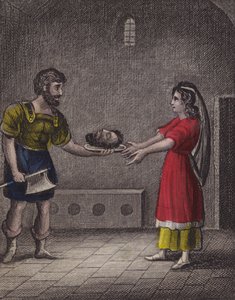 The king, the haughty fair to please ... (coloured engraving) بواسطة مدرسة اللغة الإنجليزية