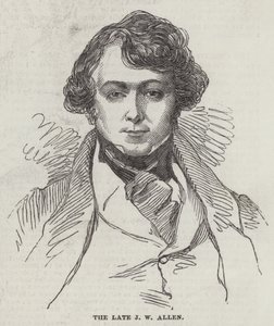 الراحل JW Allen (نقش) بواسطة مدرسة اللغة الإنجليزية