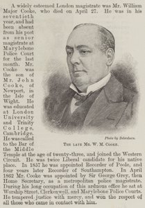 الراحل السيد WM Cooke (نقش) بواسطة مدرسة اللغة الإنجليزية