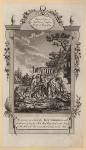 The manner in which the Kamtschadales melt the Grease and dry the Fish that they catch in the Spring at the Head of Rivers, on their return to the Sea (engraving) بواسطة مدرسة اللغة الإنجليزية
