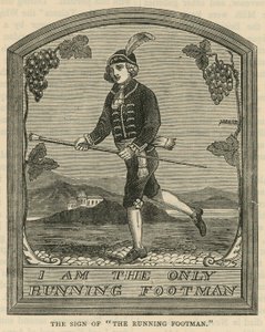 علامة The Running Footman بواسطة مدرسة اللغة الإنجليزية