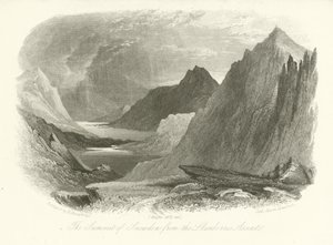 قمة Snowdon من صعود Llanberis ، ويلز بواسطة مدرسة اللغة الإنجليزية