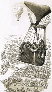 تأسست أول خدمة بريد جوي منتظمة في العالم عام 1870 بواسطة مدرسة اللغة الإنجليزية