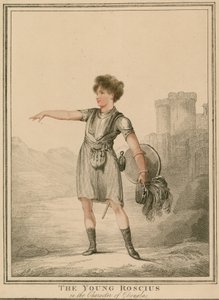 الشاب Roscius في شخصية دوغلاس بواسطة مدرسة اللغة الإنجليزية