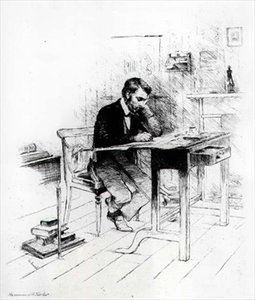 توماس كارليل (1795-1881) بواسطة مدرسة اللغة الإنجليزية