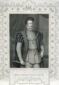توماس هوارد ، دوق نورفولك الرابع (1536-1572) بواسطة مدرسة اللغة الإنجليزية