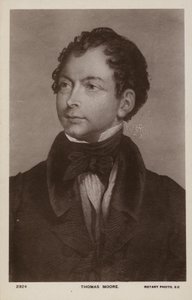 توماس مور (1779-1852)، شاعر ومغني وفنان أيرلندي (ليثو) بواسطة مدرسة اللغة الإنجليزية