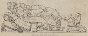 Tomb of the Hart Dykes at Lullingston (engraving) بواسطة مدرسة اللغة الإنجليزية