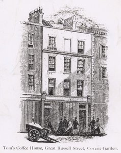 Toms Coffee House، Great Russell Street، Covent Garden بواسطة مدرسة اللغة الإنجليزية