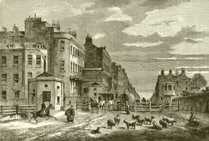 Tyburn Turnpike ، 1820