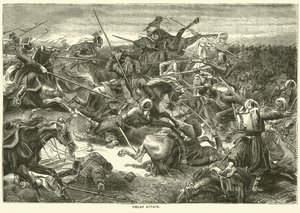 هجوم أولان ، أكتوبر 1870 بواسطة مدرسة اللغة الإنجليزية