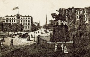 Union Square (litho) بواسطة مدرسة اللغة الإنجليزية