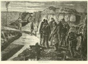 على الأسوار ، أكتوبر 1870 بواسطة مدرسة اللغة الإنجليزية