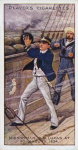 فيكتوريا كروس: Midshipman (بعد ذلك الأدميرال الخلفي) C D Lucas ، RN ، في Bomarsund بواسطة مدرسة اللغة الإنجليزية