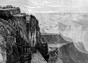 منظر من نقطة بالقرب من بيت الملوك ، من البعثة البريطانية إلى الحبشة ، 1868 بواسطة مدرسة اللغة الإنجليزية