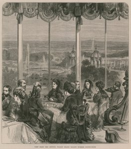 منظر من غرفة الطعام Crystal Palace Grand Saloon الصيفية بواسطة مدرسة اللغة الإنجليزية