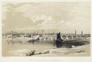 View of the Broomielaw in the year 1802 (engraving) بواسطة مدرسة اللغة الإنجليزية