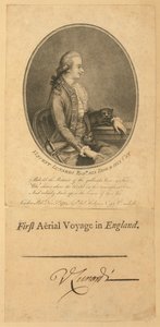 فنسنت لوناردي ، 1784 (نقش منقوش) بواسطة مدرسة اللغة الإنجليزية