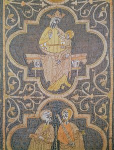 العذراء والطفل ، التفاصيل من كلير شاسوبل ، c.1272-94 بواسطة مدرسة اللغة الإنجليزية