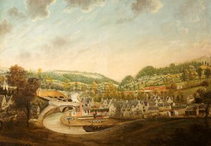 Wallbridge ، جلوسيسترشاير ، ج .1790 بواسطة مدرسة اللغة الإنجليزية