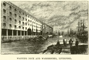 Wapping Dock and Warehouses ، ليفربول بواسطة مدرسة اللغة الإنجليزية