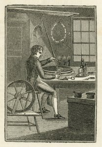 Wire-Drawer (engraving) بواسطة مدرسة اللغة الإنجليزية