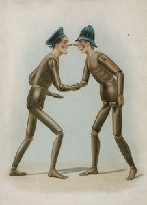 دمى بحار وشرطي