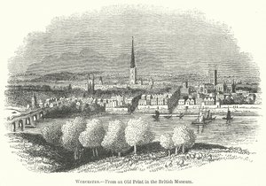 ووستر (نقش) بواسطة مدرسة اللغة الإنجليزية