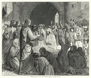 Young man, I say unto thee, arise, Luke VII بواسطة مدرسة اللغة الإنجليزية