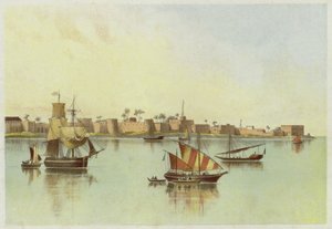 زنجبار من البحر بواسطة مدرسة اللغة الإنجليزية