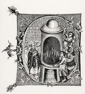 تأريخ أولي تاريخي من Divinorum Officiorum بقلم ويليام دوراند ، توضيح من العلوم والأدب في العصور الوسطى وعصر النهضة ، كتب ونقش بول لاكروا ، 1878 ( بواسطة المدرسة الإنجليزية المدرسة الإنجليزية
