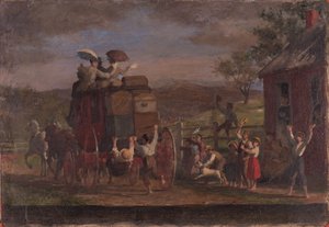 دراسة لمدرب Pemigewasett ، c.1880-89 بواسطة اينوك وود بيري