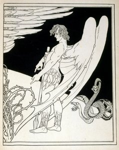 ملاك عملاق من كتاب يهوذا رسمه إفرايم موسى ليلين (1874-1925). يُعتبر ليليان والد الأيقونية الصهيونية ، التي تم إنشاؤها على طراز Jugendstil (الفن الألماني الحديث). قام بتوضيح "يهوذا" (1900) ، وهو كتاب في الشعر التوراتي من تأليف أ