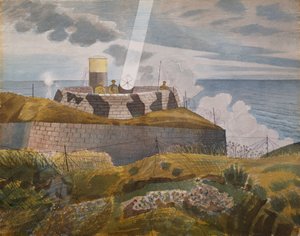 كشاف في الغسق ، أكتوبر 1941 بواسطة Eric Ravilious