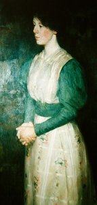 صورة للآنسة إلين ديك ، حوالي 1900 (زيت على قماش) بواسطة إريك تيودور ويرنسكولد