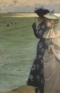 وقت الاستحمام على شاطئ البحر وقت الاستحمام على شاطئ البحر ، 1896.