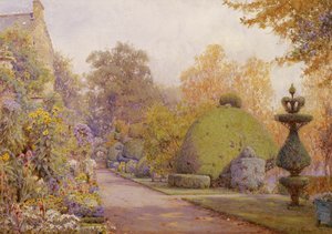 The Yew Walk ، Barncluith ، Strathclyde بواسطة إرنست آرثر رو