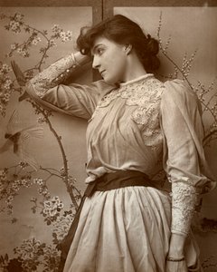 كورا أوركوهارت براون بوتر ، الممثلة الأمريكية ، 1887 بواسطة إرنست بارود
