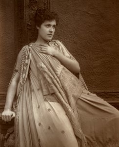 جوليا نيلسون ، الممثلة البريطانية ، 1888. بواسطة إرنست بارود