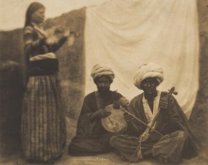 الموسيقيان المصريان روابي وألمي ، 20 فبراير 1852.